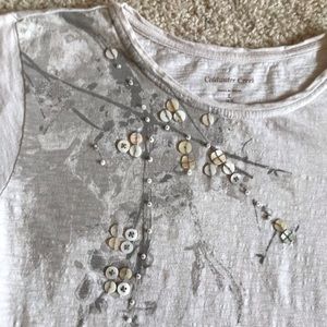 New, Coldwater Creek, Amazing detailed top!